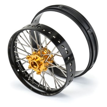 PRO283600T3 Promoto-MX Frontfelge ALU/V2 black/gold